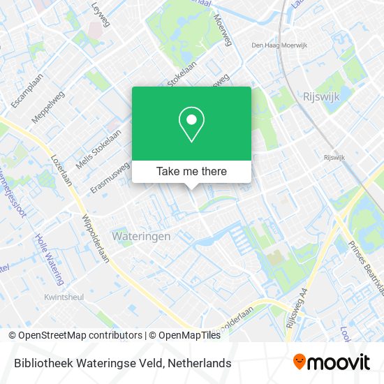 Bibliotheek Wateringse Veld map
