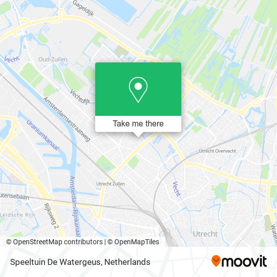 Speeltuin De Watergeus map
