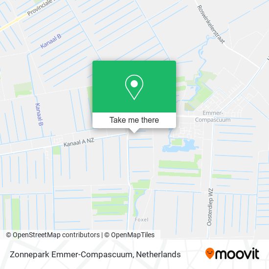 Zonnepark Emmer-Compascuum Karte