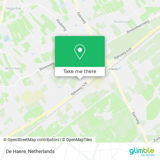 De Haere map