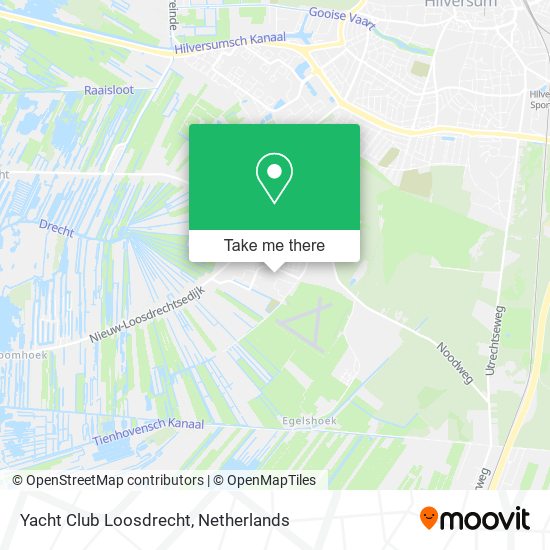 Yacht Club Loosdrecht map