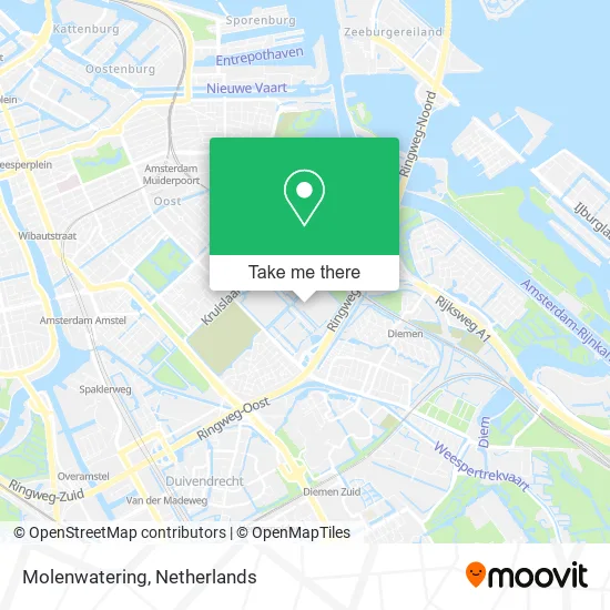 Molenwatering map