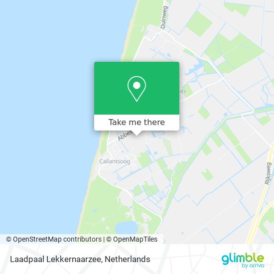 Laadpaal Lekkernaarzee map