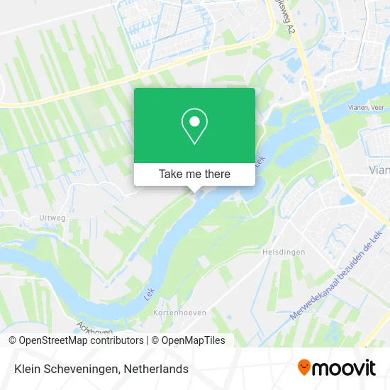 Klein Scheveningen map