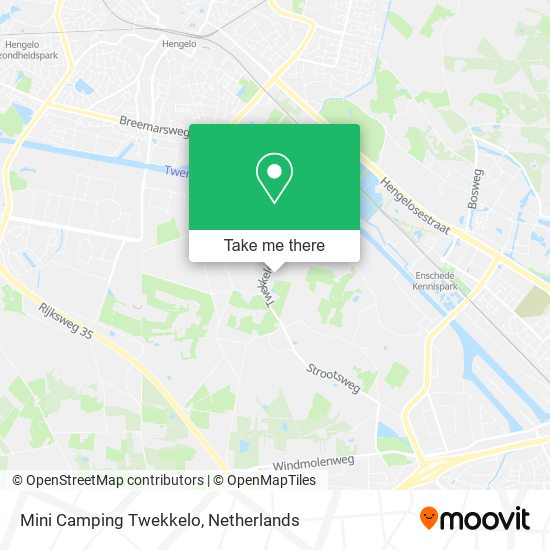 Mini Camping Twekkelo map