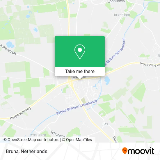 Bruna map