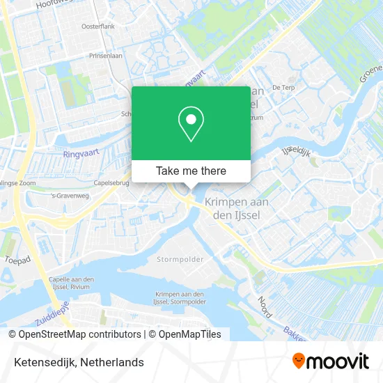 Ketensedijk map
