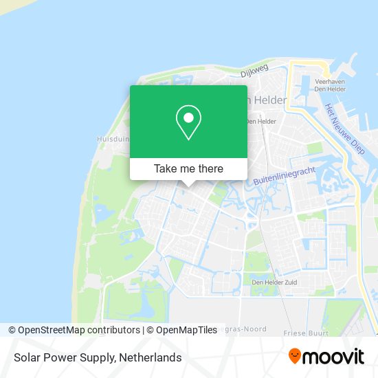 Solar Power Supply map