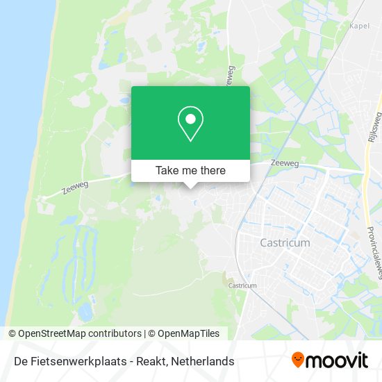 De Fietsenwerkplaats - Reakt map