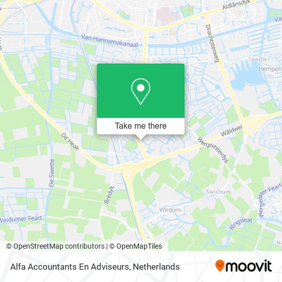 Alfa Accountants En Adviseurs map