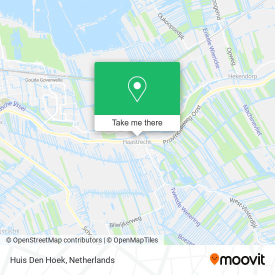 Huis Den Hoek map