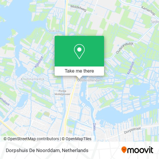 Dorpshuis De Noorddam Karte