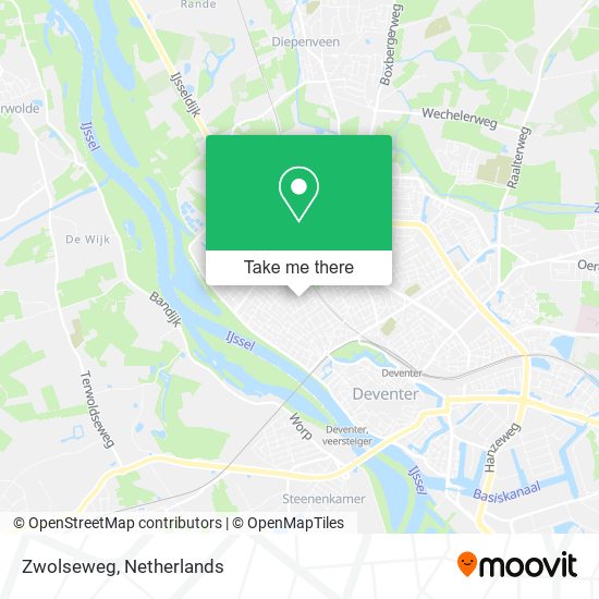 Zwolseweg map