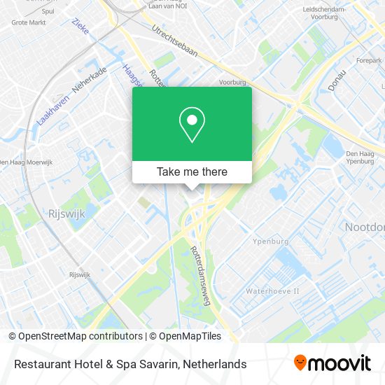 Restaurant Hotel & Spa Savarin map