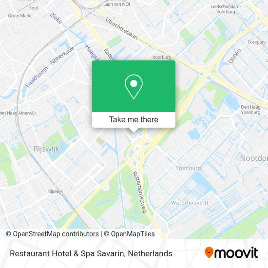 Restaurant Hotel & Spa Savarin map