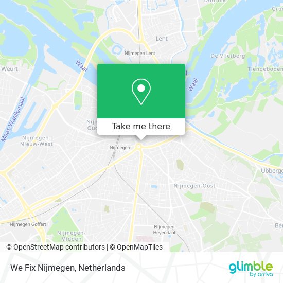 We Fix Nijmegen Karte