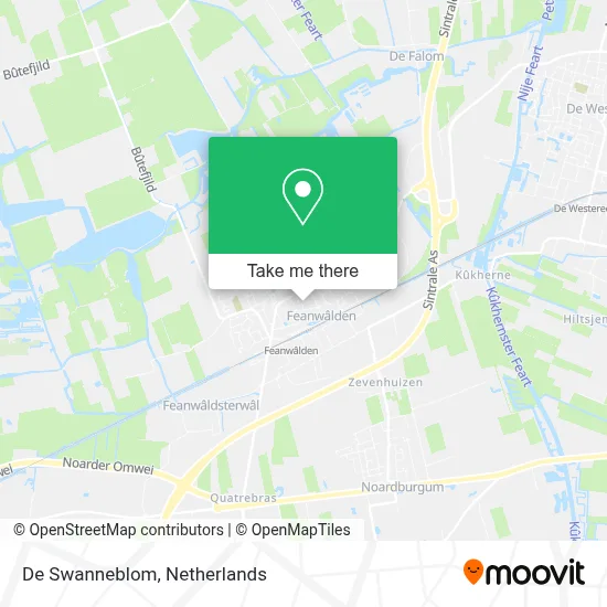 De Swanneblom map