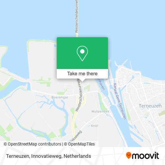 Terneuzen, Innovatieweg Karte