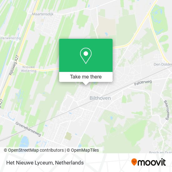 Het Nieuwe Lyceum map