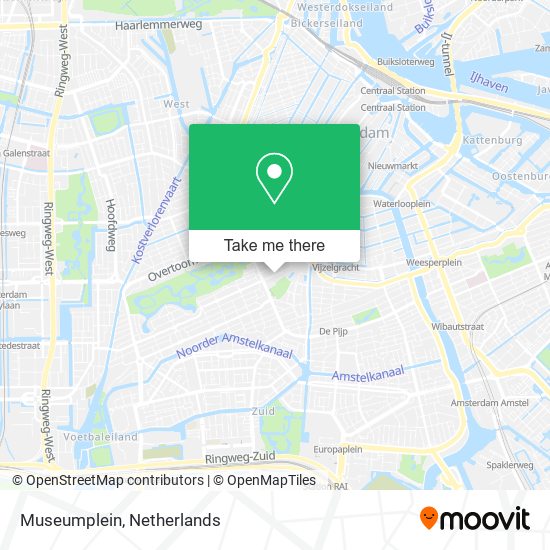 Museumplein map