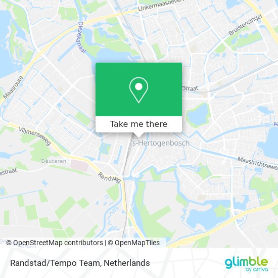 Randstad/Tempo Team map