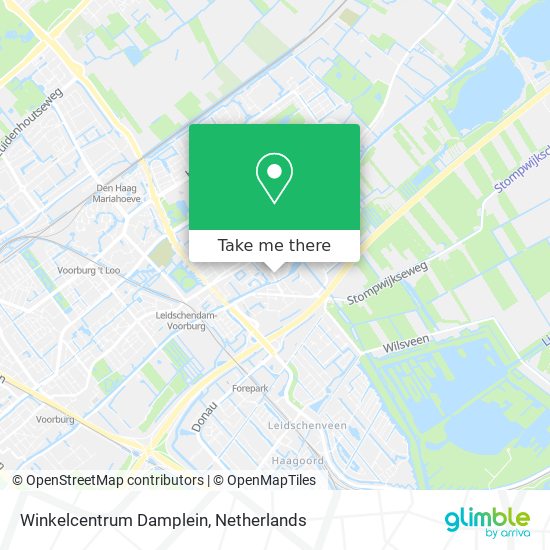 Winkelcentrum Damplein Karte
