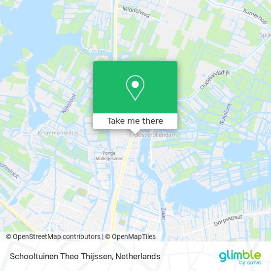 Schooltuinen Theo Thijssen Karte