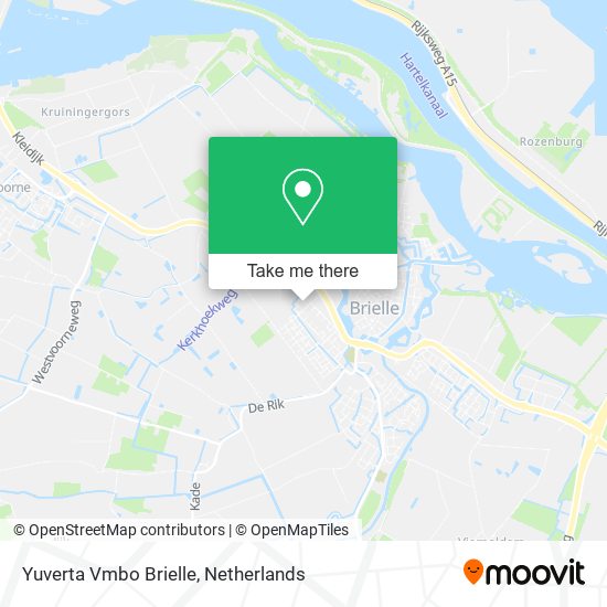 Yuverta Vmbo Brielle map