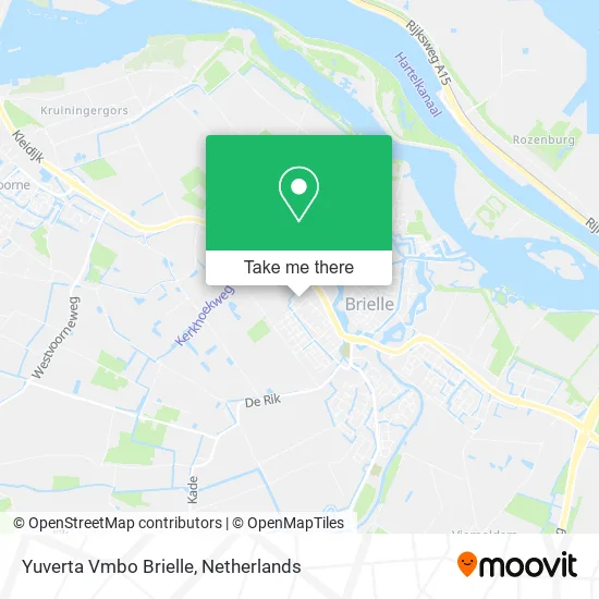 Yuverta Vmbo Brielle map