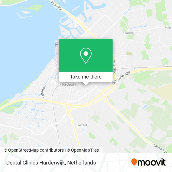 Dental Clinics Harderwijk map