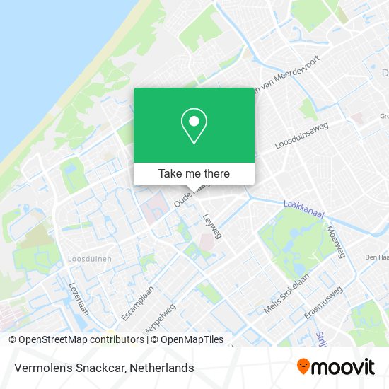 Vermolen's Snackcar map