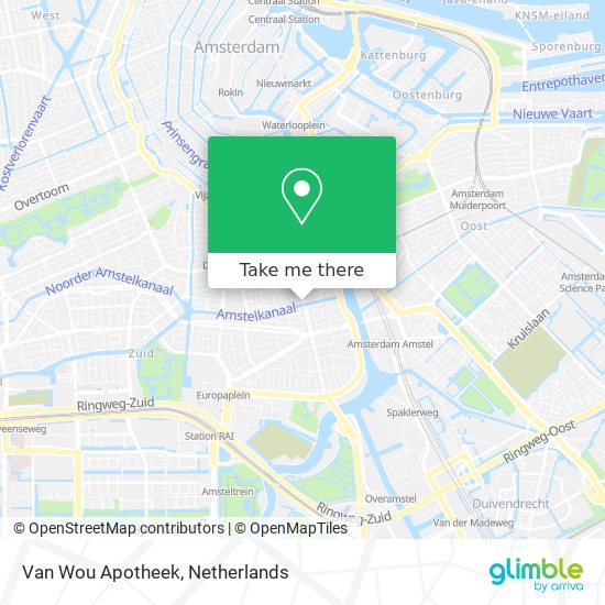 Van Wou Apotheek map