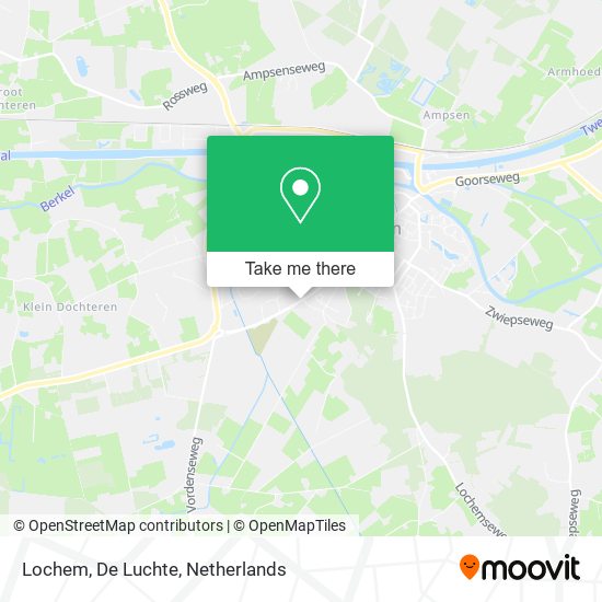 Lochem, De Luchte Karte