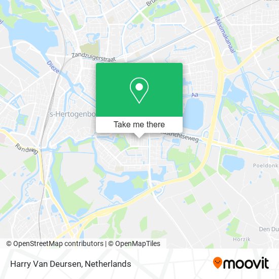 Harry Van Deursen map