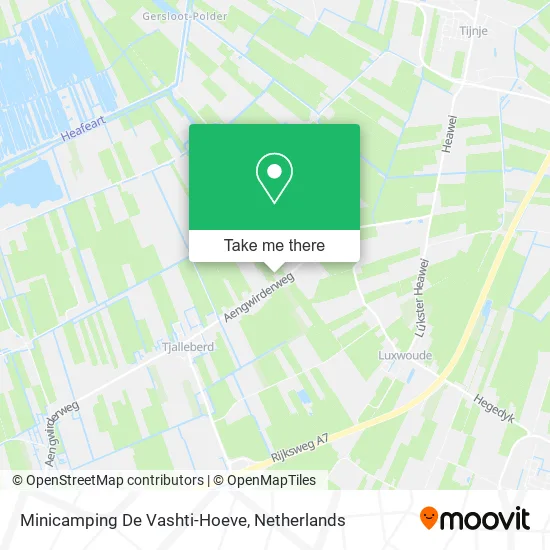 Minicamping De Vashti-Hoeve map