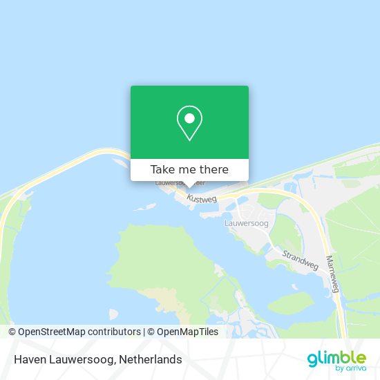 Haven Lauwersoog map