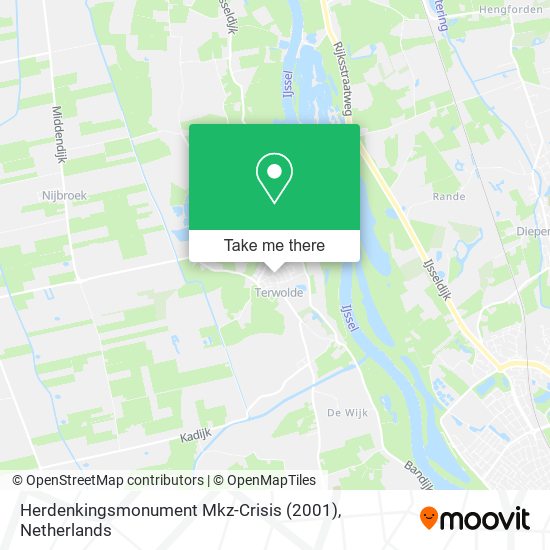 Herdenkingsmonument Mkz-Crisis (2001) map