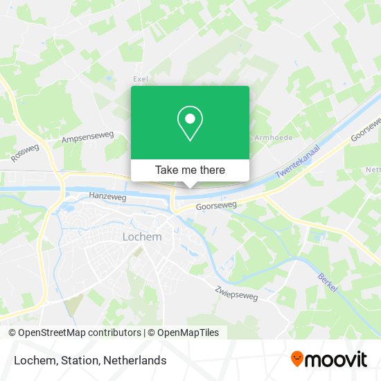 Lochem, Station map