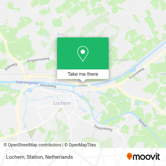 Lochem, Station map