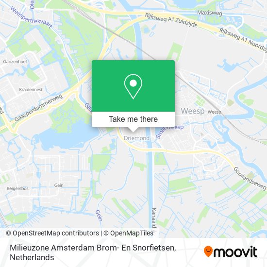 Milieuzone Amsterdam Brom- En Snorfietsen map