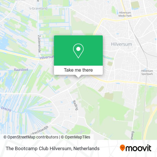 The Bootcamp Club Hilversum Karte