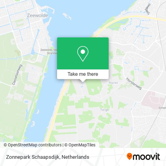 Zonnepark Schaapsdijk Karte