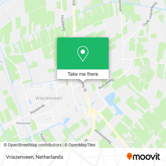 Vriezenveen map