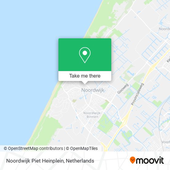 Noordwijk Piet Heinplein Karte