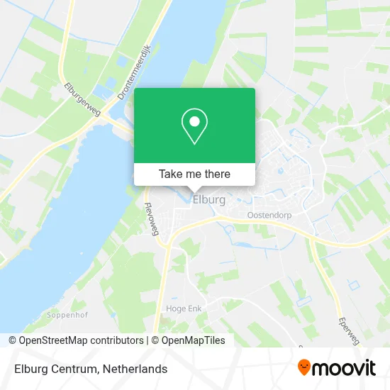 Elburg Centrum map