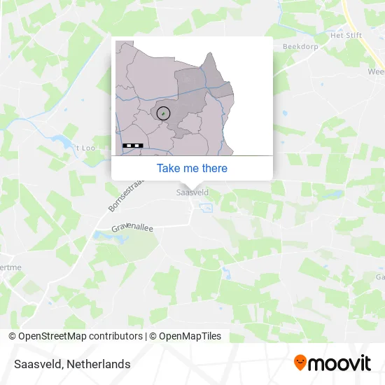 Saasveld map