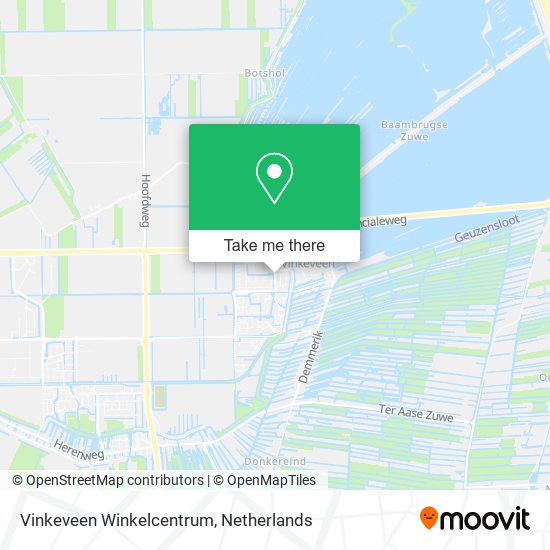 Vinkeveen Winkelcentrum Karte