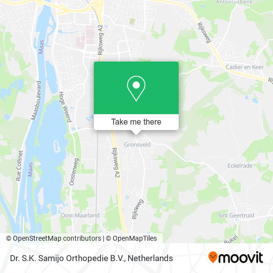 Dr. S.K. Samijo Orthopedie B.V. map