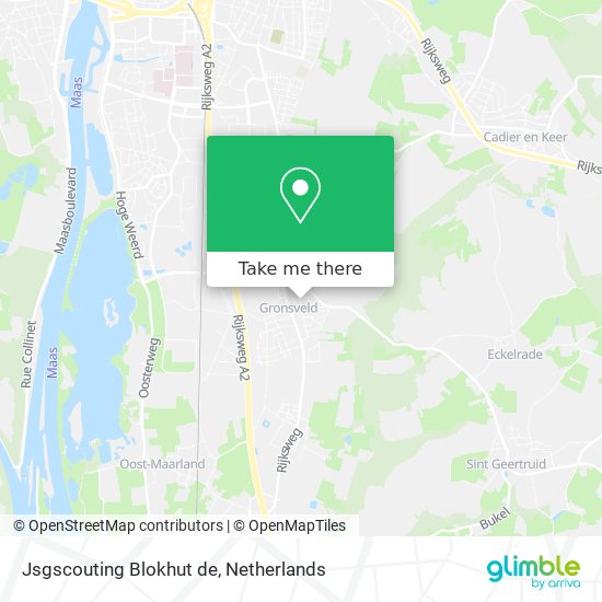 Jsgscouting Blokhut de map