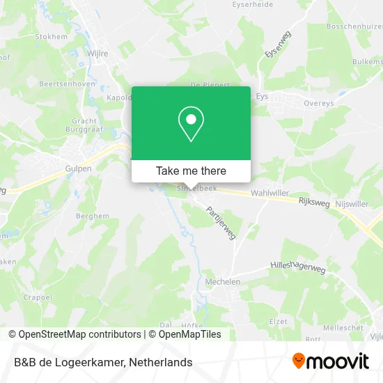 B&B de Logeerkamer map